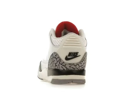 Air Jordan Retro 3 White Cement Reimagined (TD) - Image 4