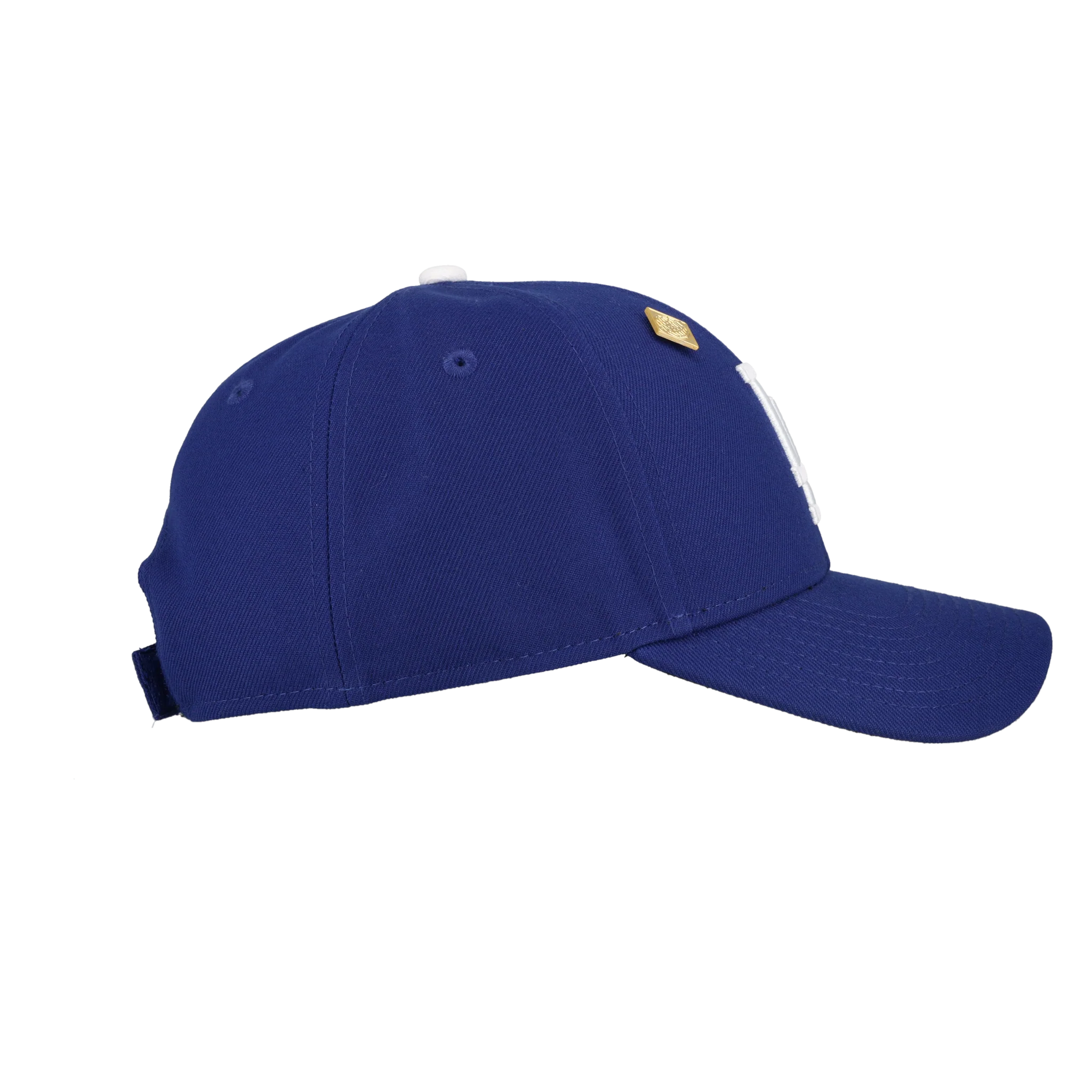 Los Angeles Dodgers New Era 9Forty Dad Hat Velcro (Royal) - Image 3