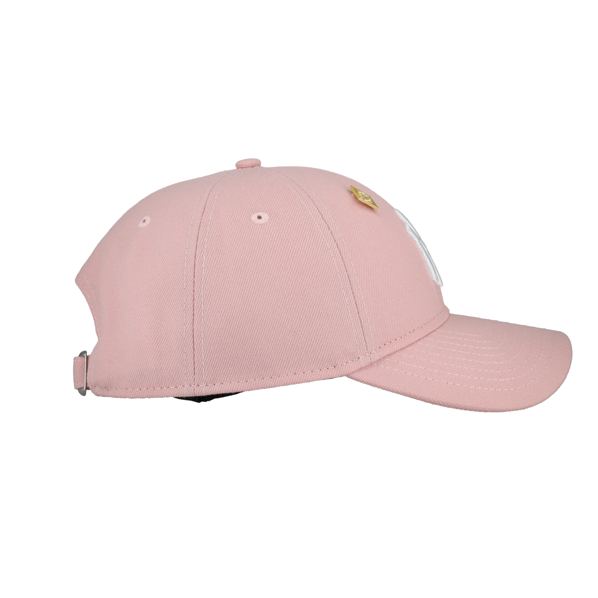 New York Yankees New Era 9Twenty Adjustable Hat (Pink Rogue) - Image 3