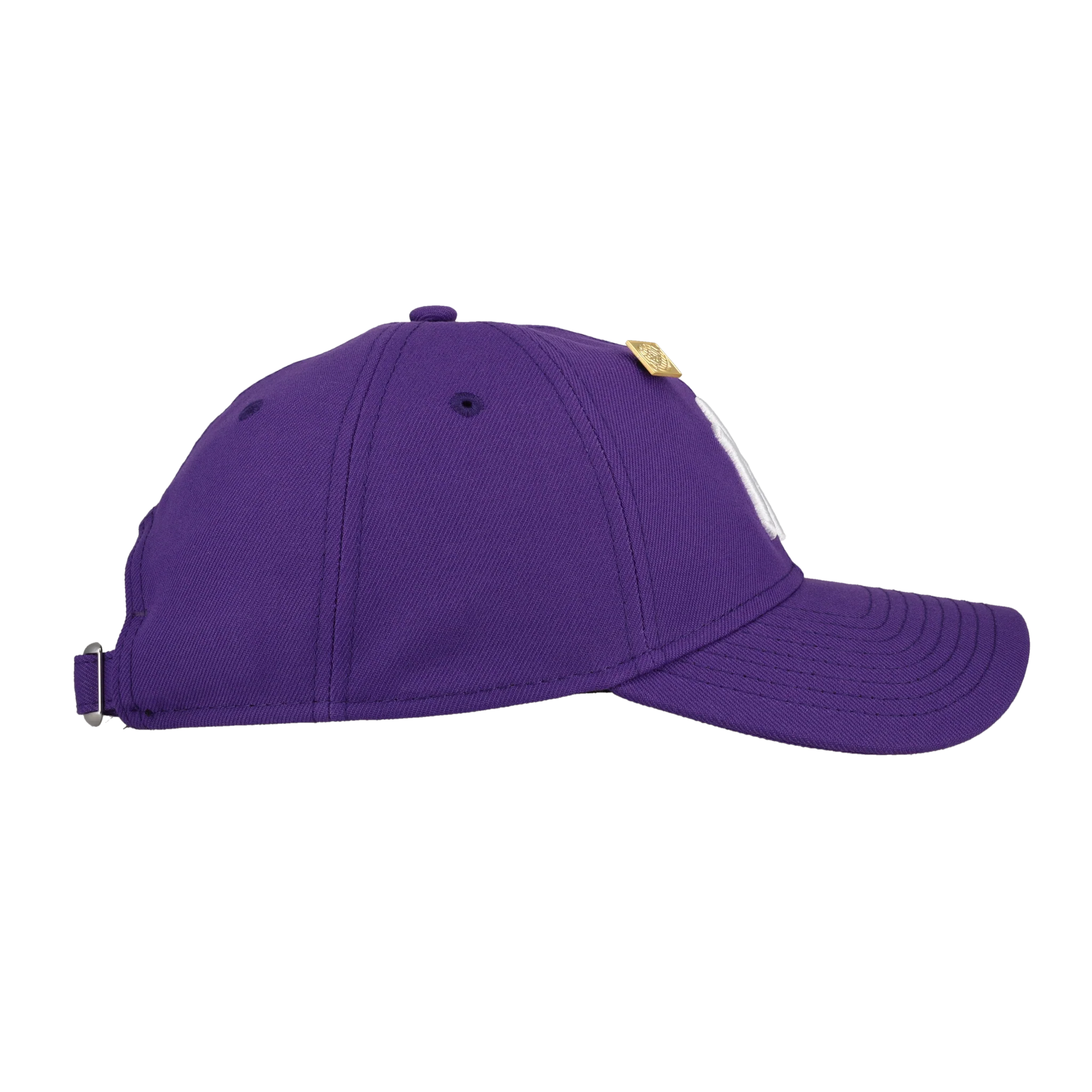 New York Yankees New Era 9Twenty Adjustable Hat (True Purple) - Image 3