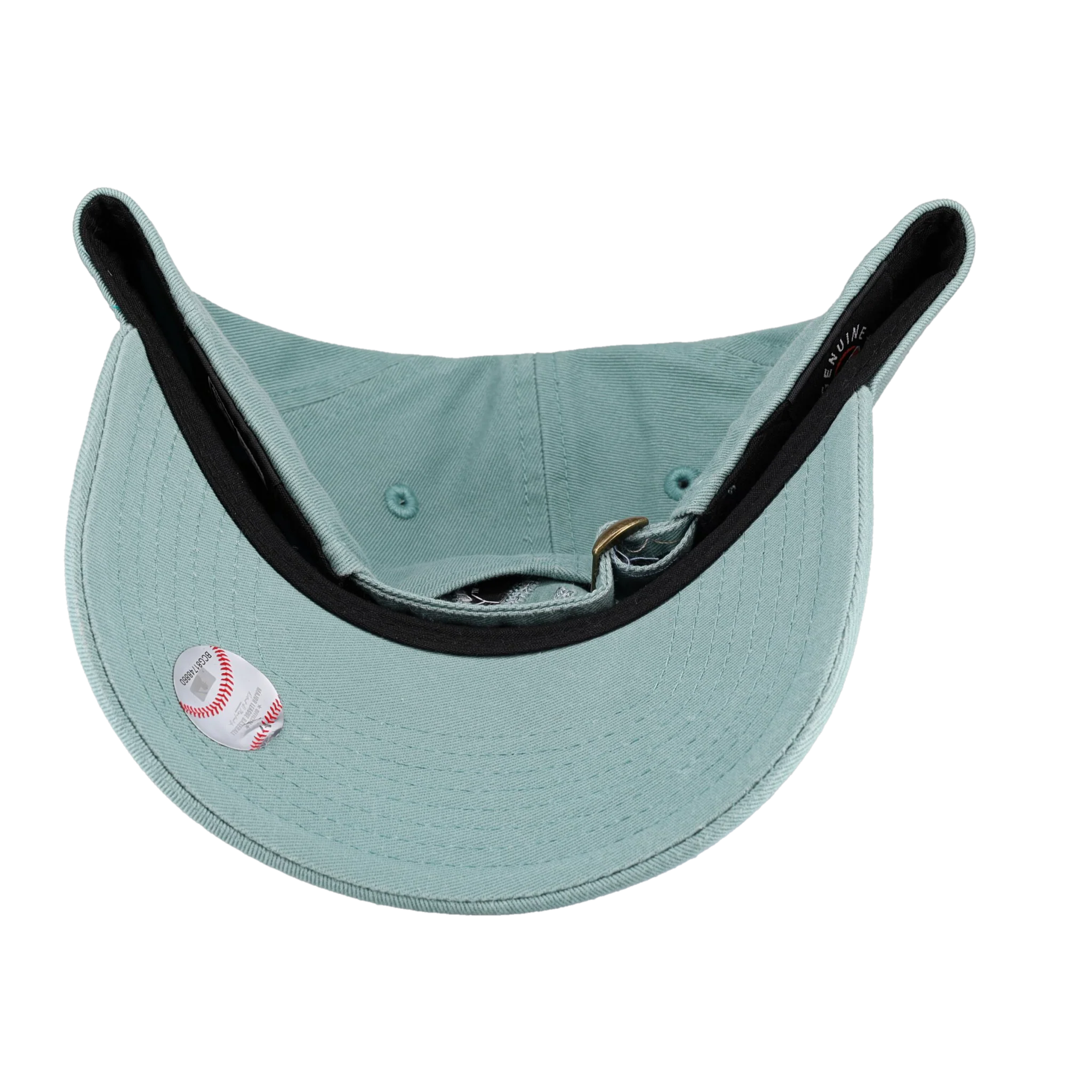 New York Yankees New Era 9Twenty Dad Hat (Chain Stitch Mint) - Image 3