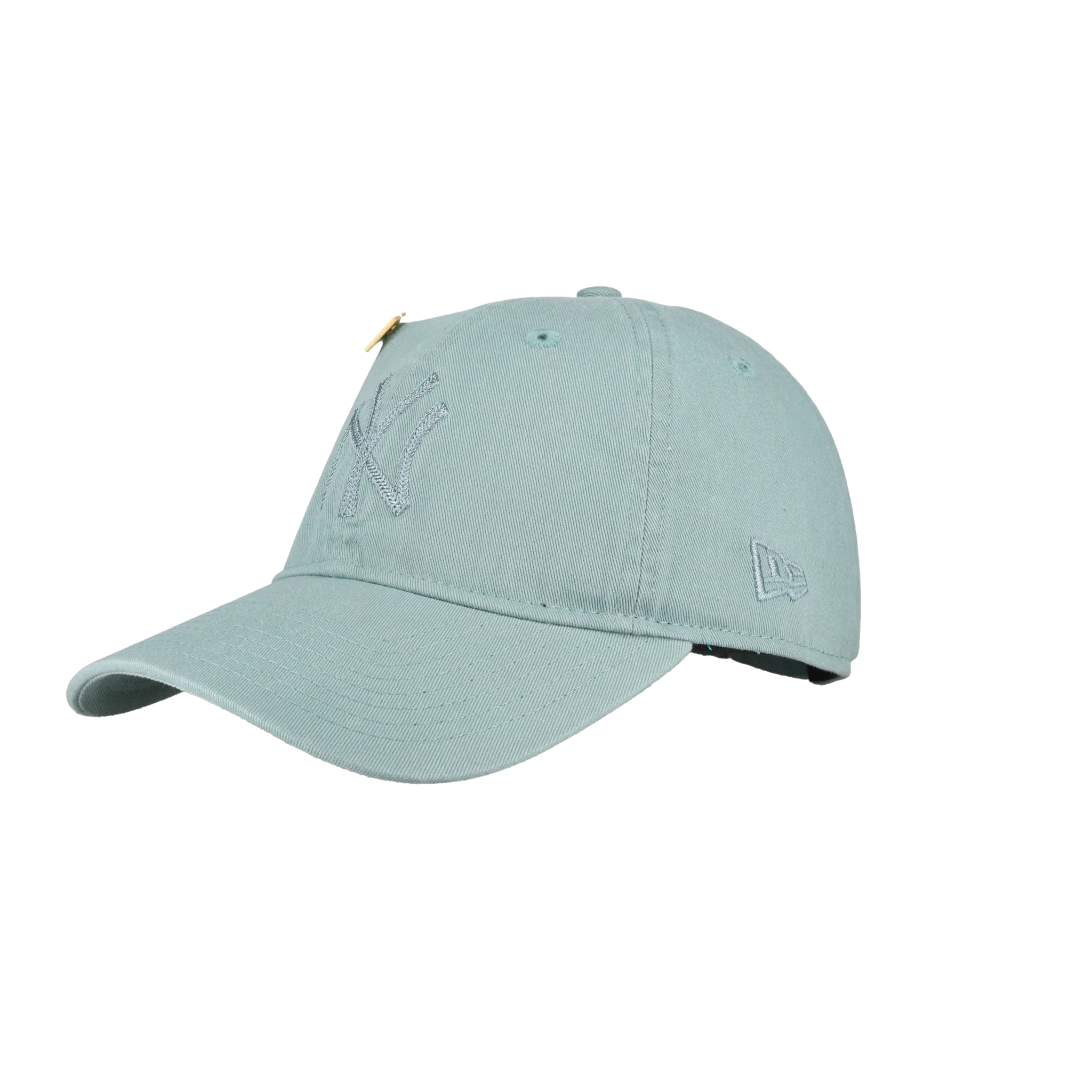 New York Yankees New Era 9Twenty Dad Hat (Chain Stitch Mint) - Image 4