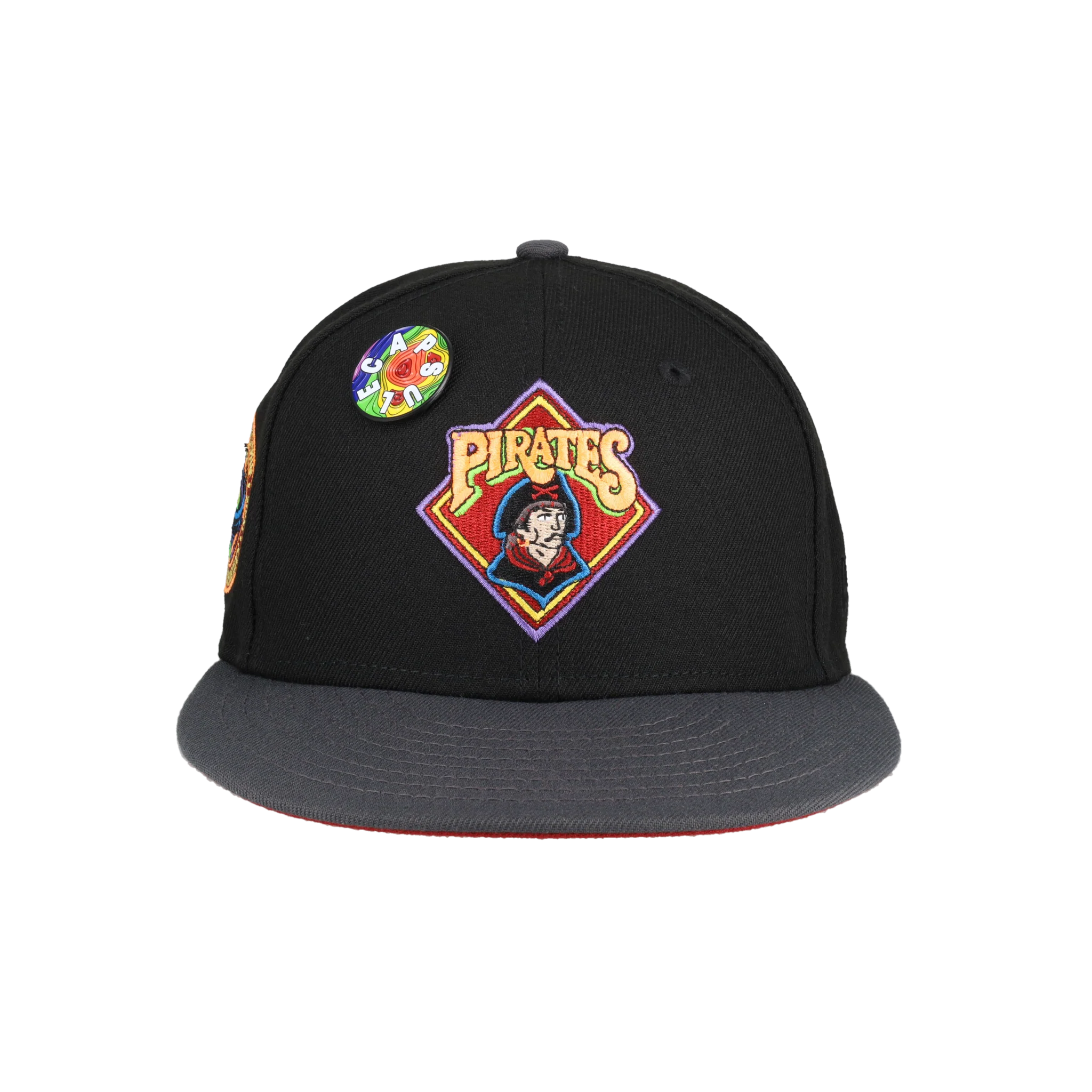 Pittsburgh Pirates Capsule Doppler Radar Collection Three Rivers Stadium Fitted Hat - Image 4