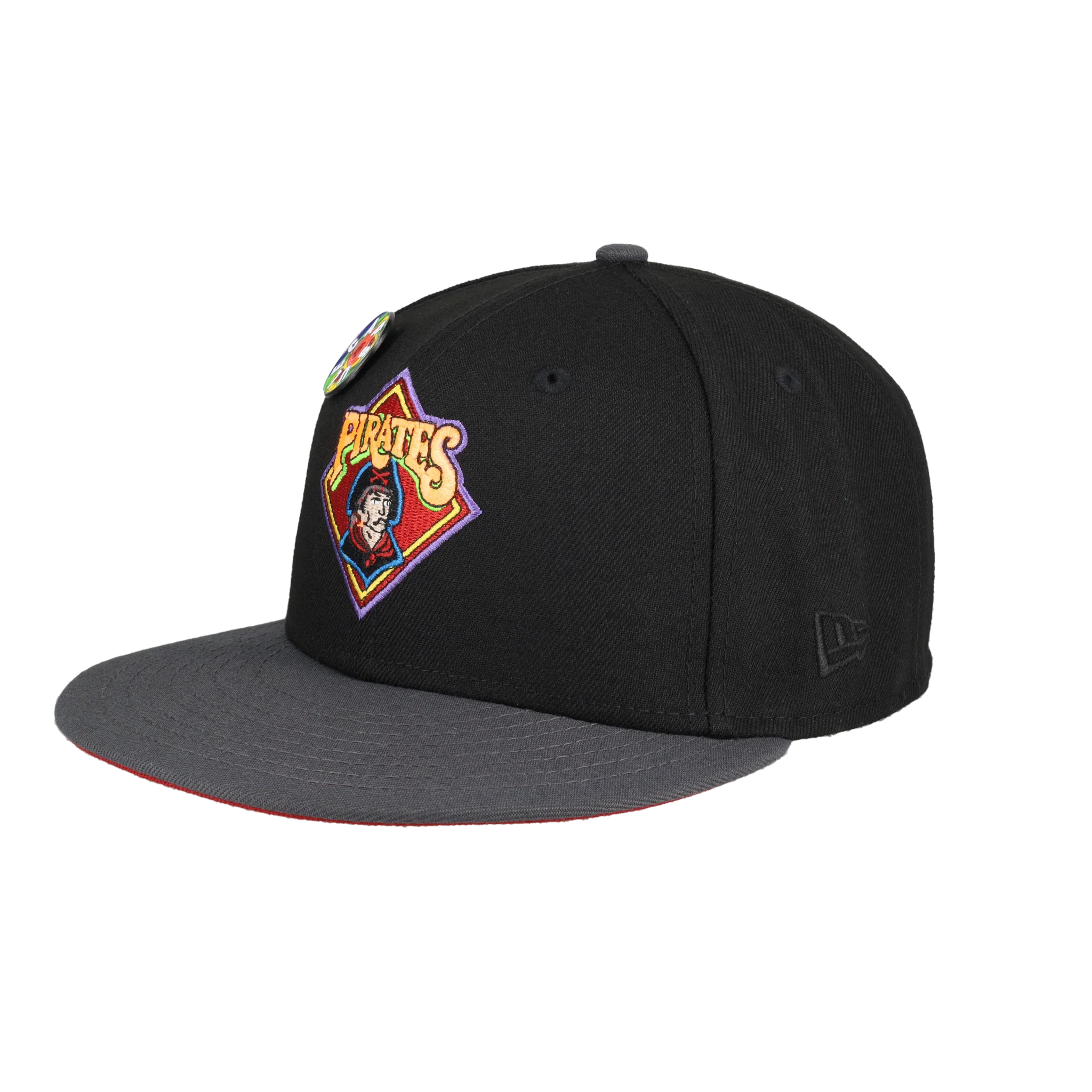 Pittsburgh Pirates Capsule Doppler Radar Collection Three Rivers Stadium Fitted Hat - Image 5