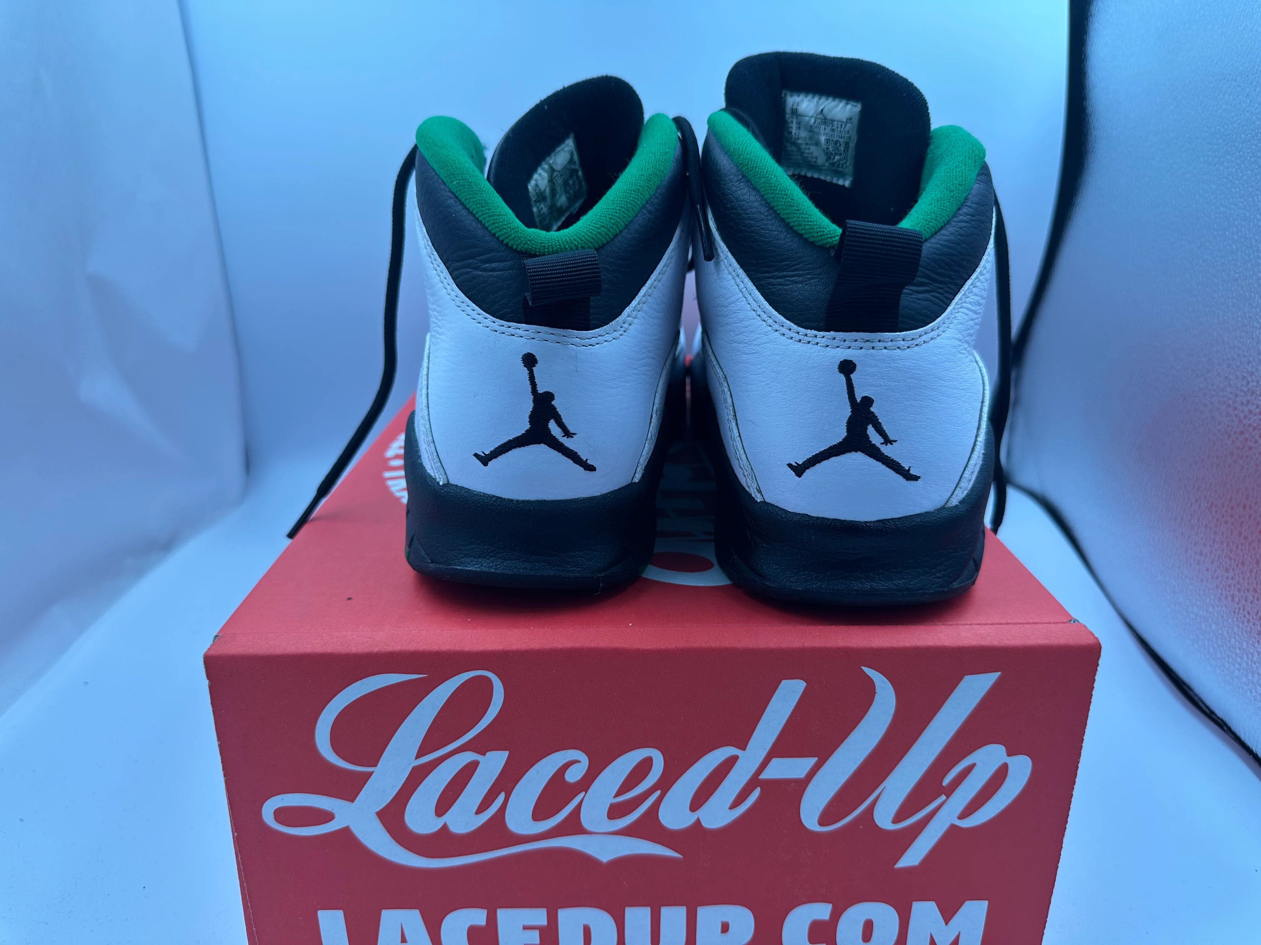 PRE OWNED Jordan 10 Retro Seattle NO BOX - Image 4