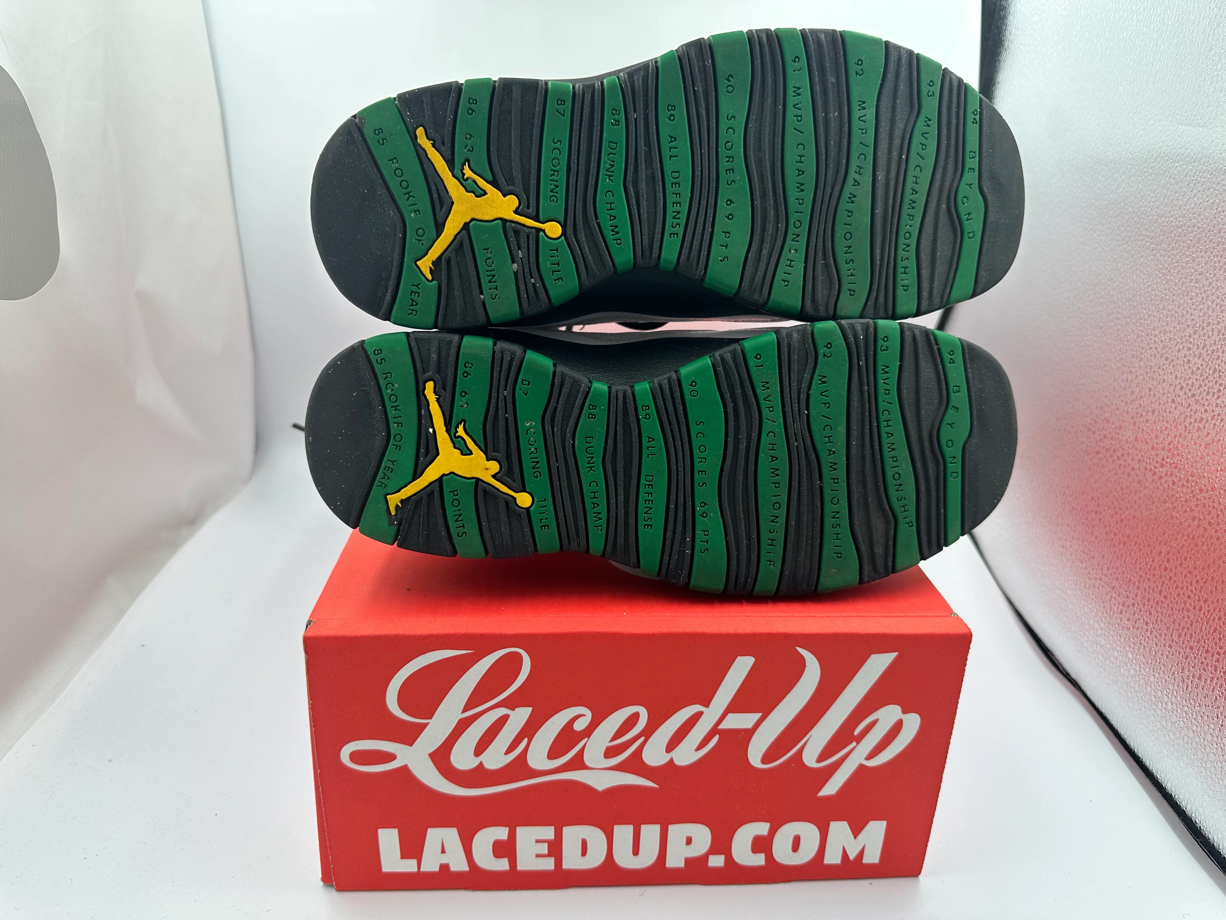 PRE OWNED Jordan 10 Retro Seattle NO BOX - Image 5